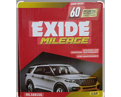 Exide Mileage 38B20L
